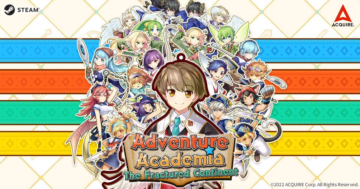 Adventure Academia: The Fractured Continent Official Website